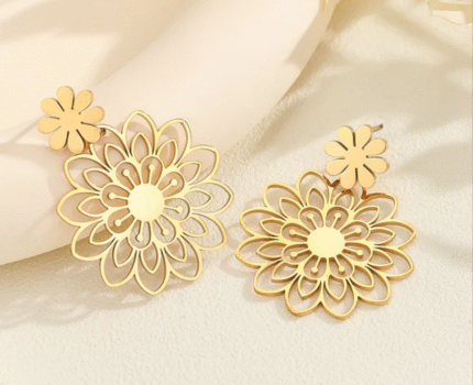 Elegant Stainless Steel Earrings